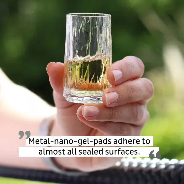 2 x Magnetic Plastic Glass Shot By Silwy