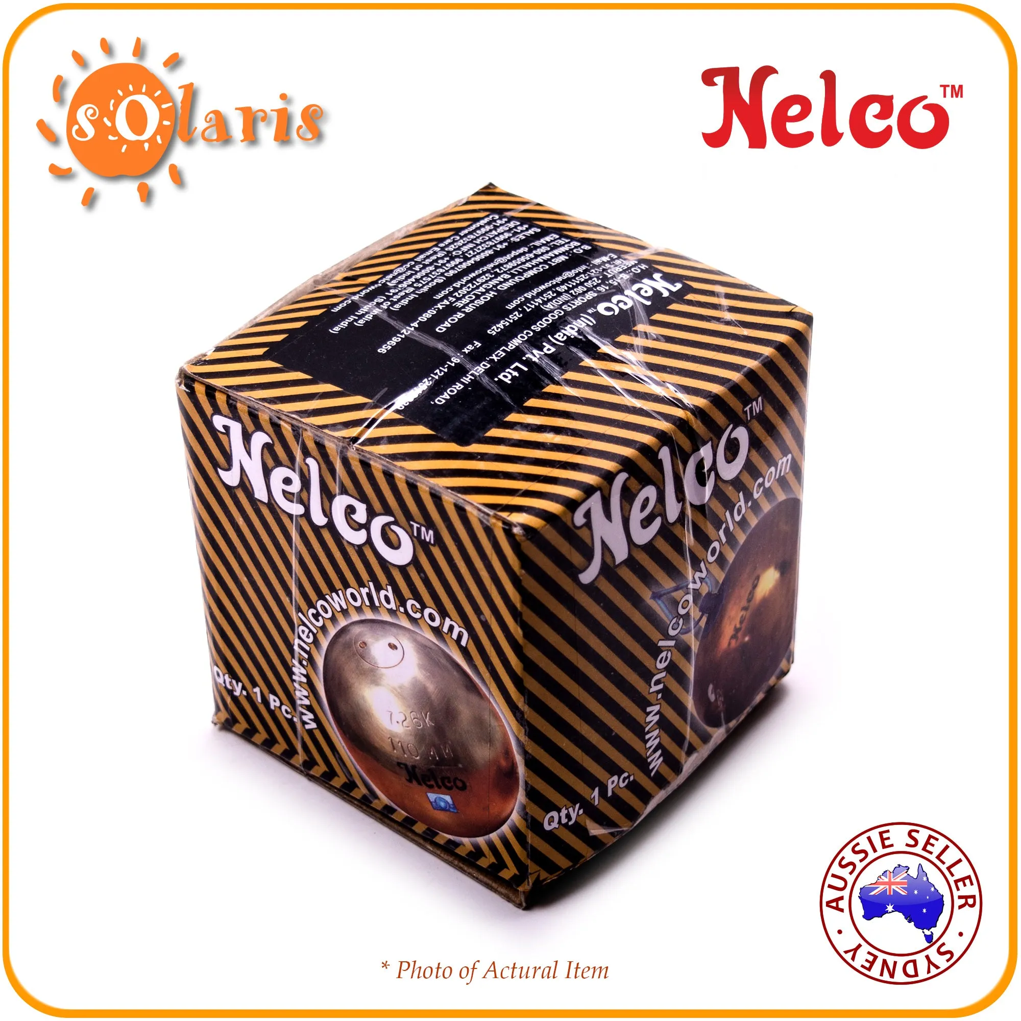 2kg NELCO Turned Iron Shots Gauged Competition Grade Shot Put - 82 mm