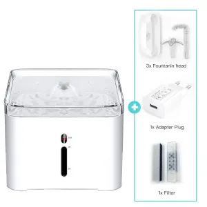 3l Automatic Pet Drinking Water Filter Fountain