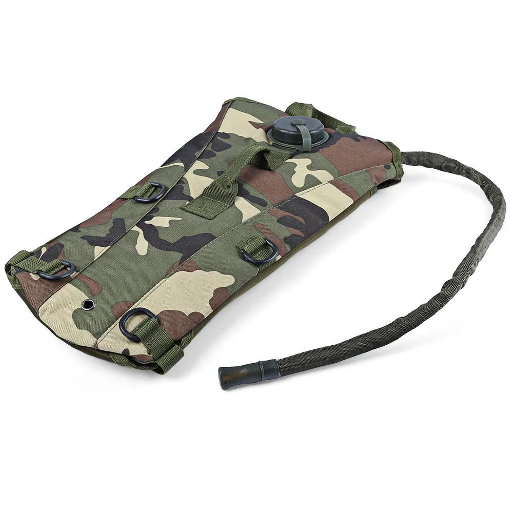 3L Water Pouch Knapsack Tactical Camp Hydration Backpack