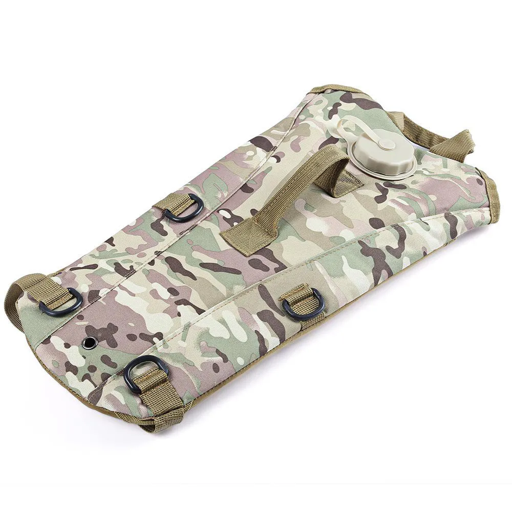 3L Water Pouch Knapsack Tactical Camp Hydration Backpack