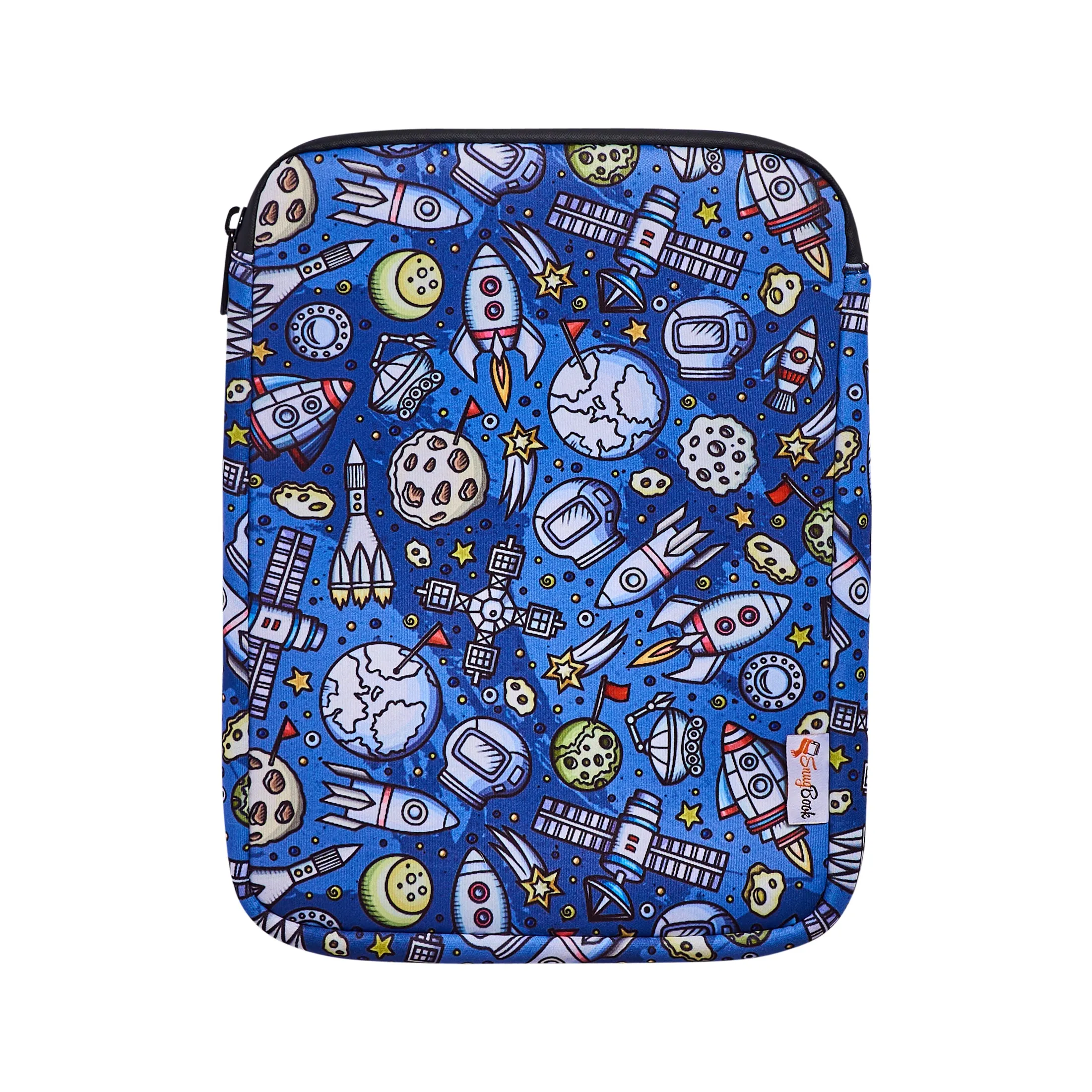 Above and Beyond - Space Inspired Snugbook Water-Resistant High Quality Book Pouch / Book Sleeve