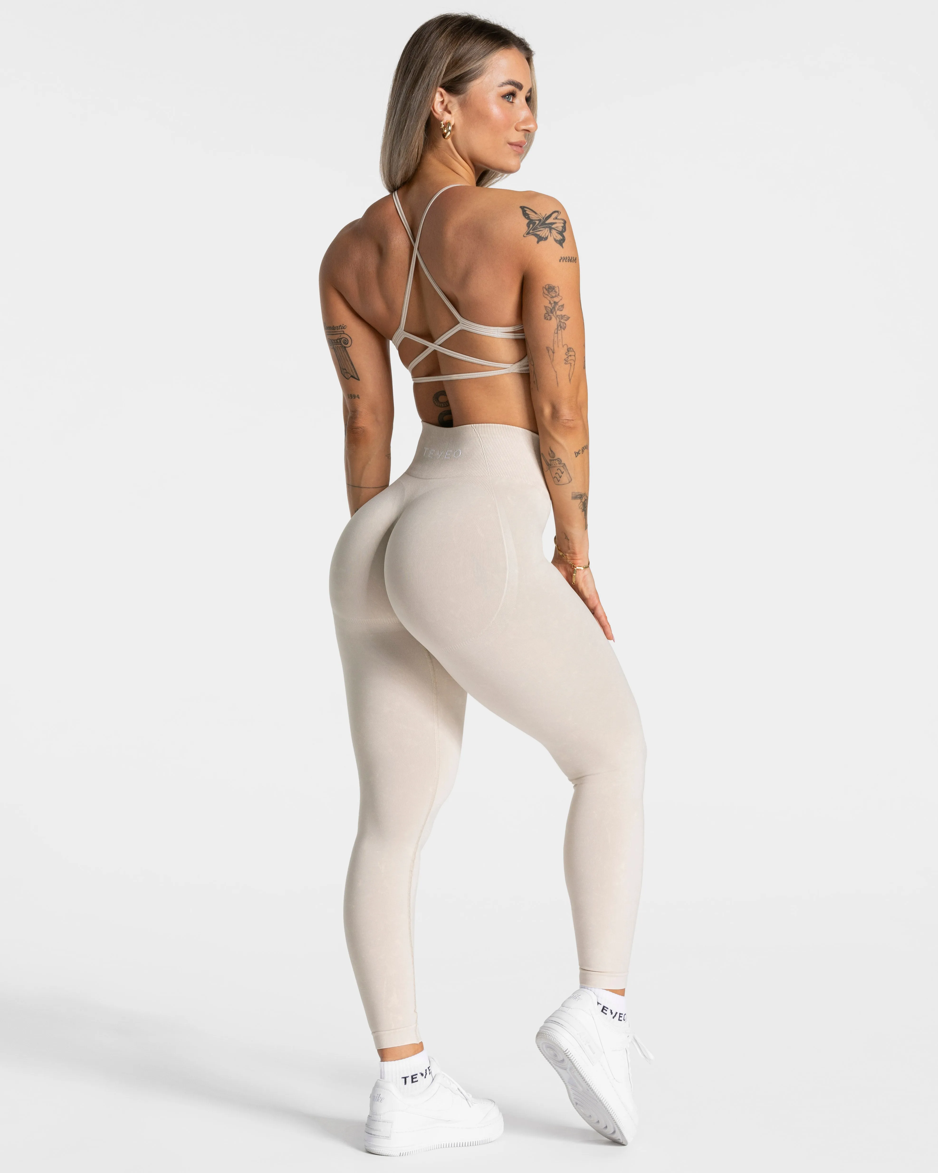 Acid Covert Scrunch Leggings "Sand"
