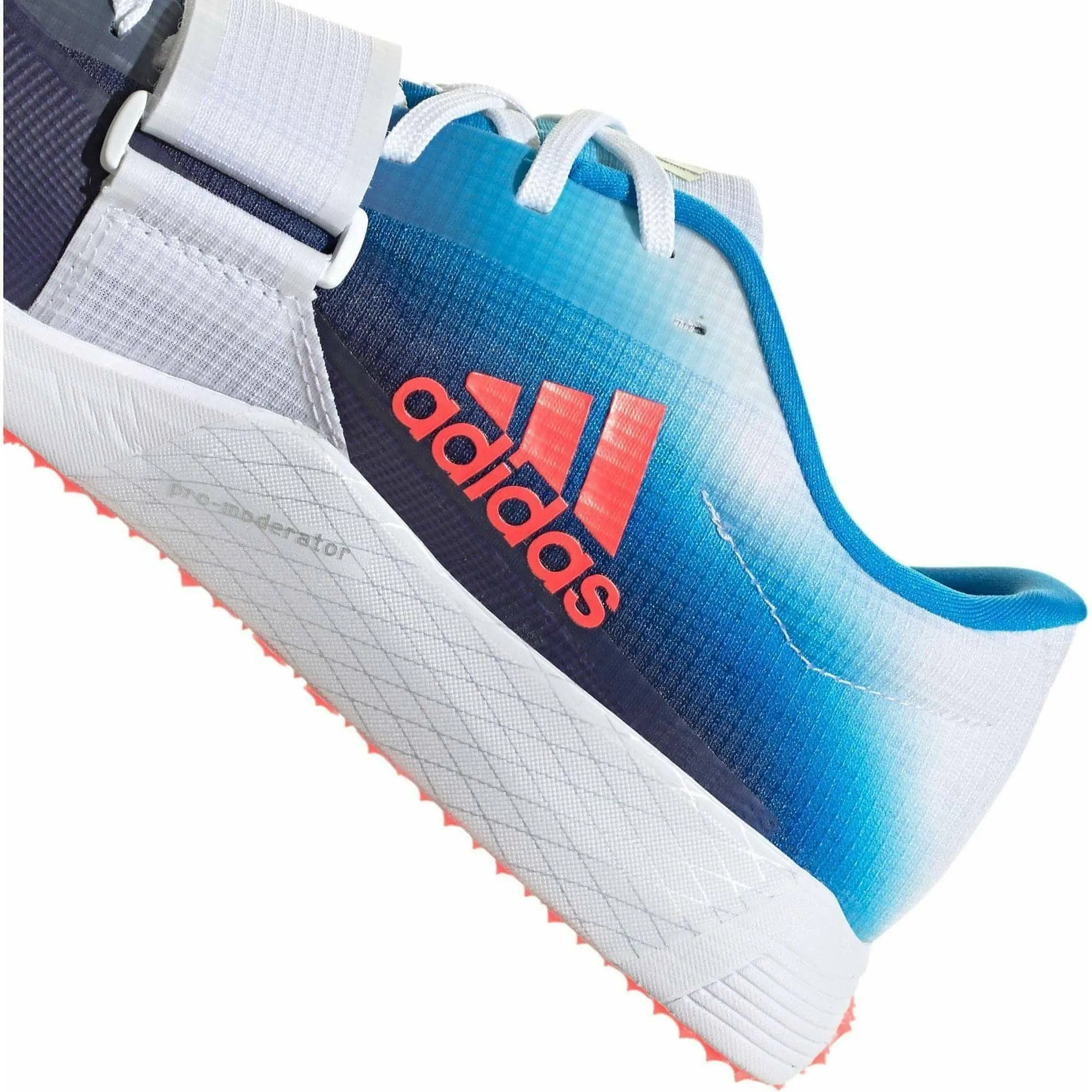 adidas Adizero Triple Jump & Pole Vault Field Event Spikes - Blue