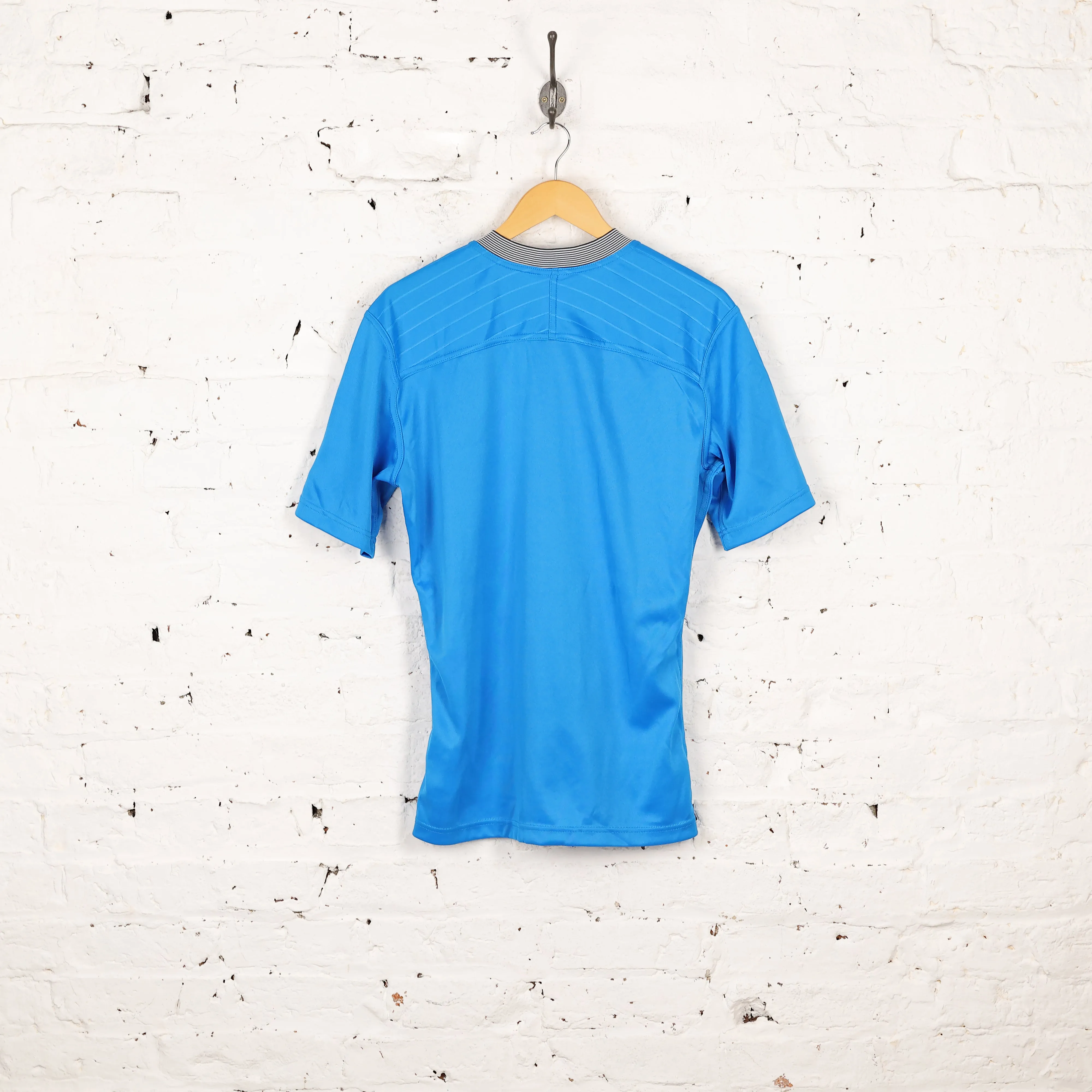 Adidas Italy 2015 World Cup Home Rugby Shirt - Blue - M