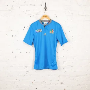Adidas Italy 2015 World Cup Home Rugby Shirt - Blue - M
