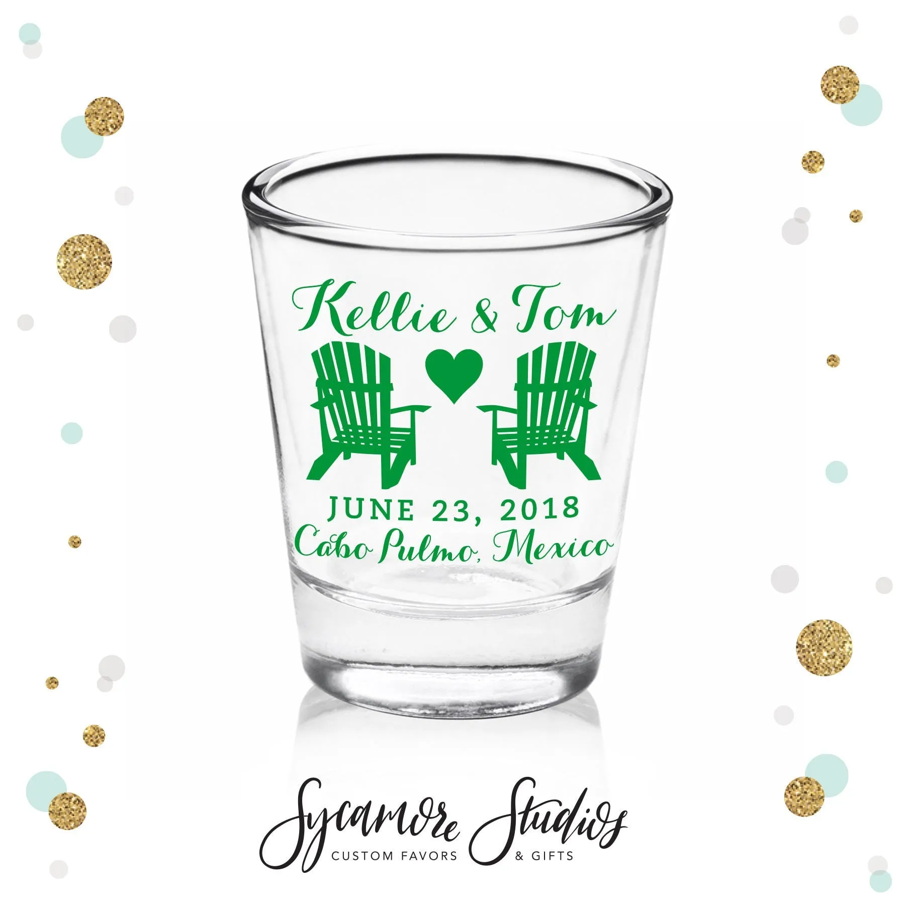 Adirondack Chairs - Shot Glass #17C
