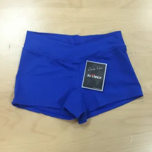 Adult V-Cut Short D-257 (Blue) Adult Large
