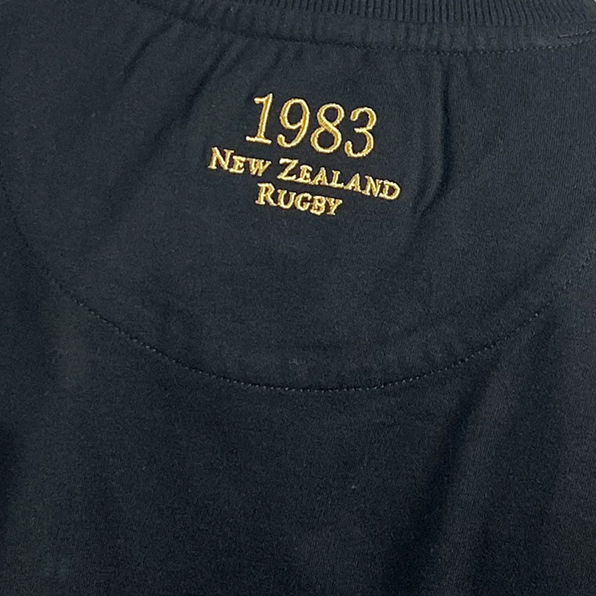 All Blacks 1983 Rugby Shirt by Ellis Rugby