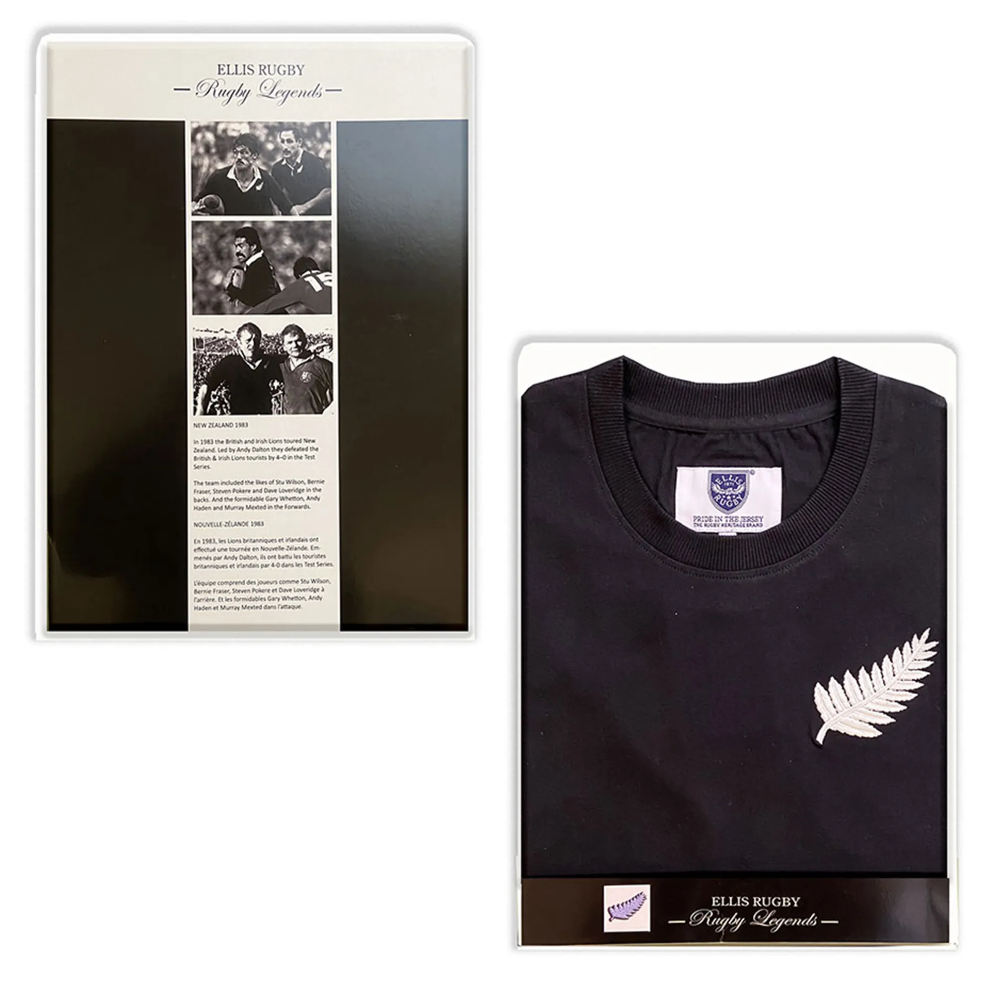All Blacks 1983 Rugby Shirt by Ellis Rugby