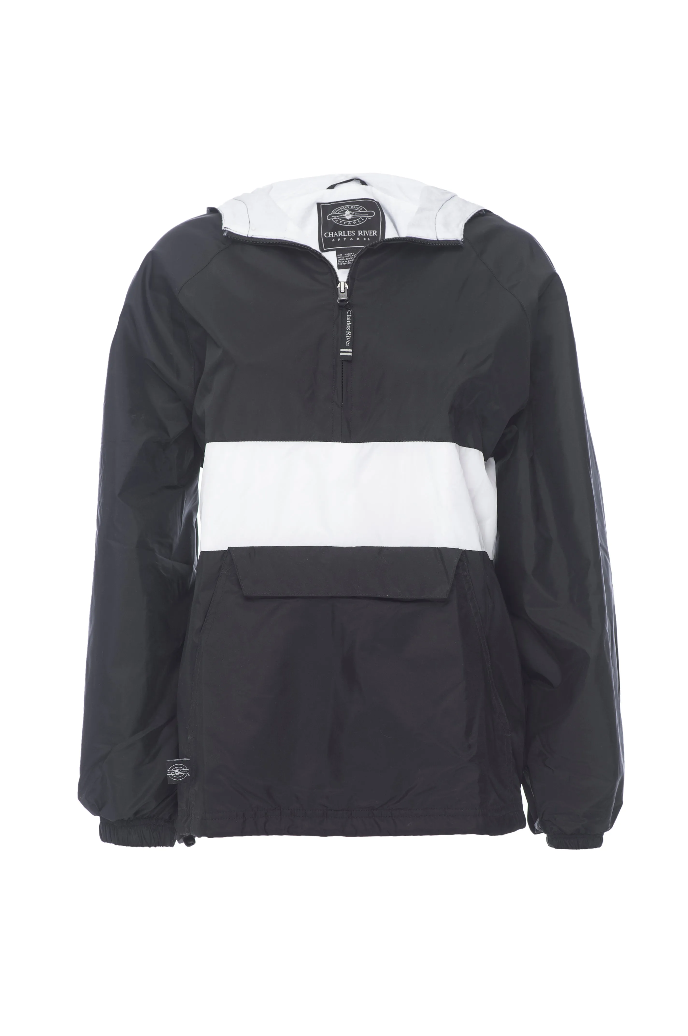 Alpha Omicron Pi Classic Striped Windbreaker - Lined