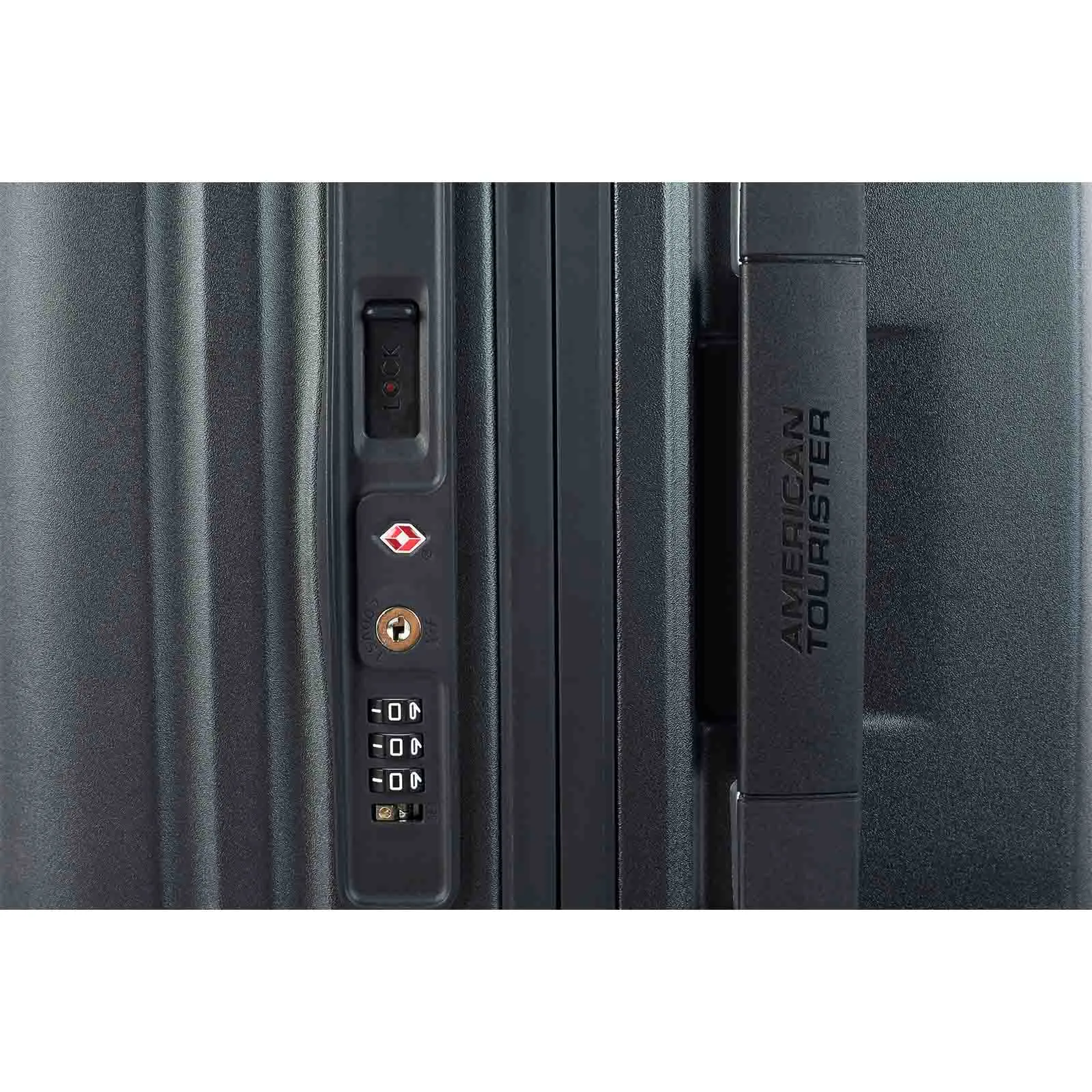 American Tourister Lockation 65cm Suitcase Black