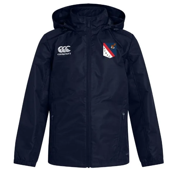 American University Club Vaposhield Full Zip Rain Jacket by Canterbury