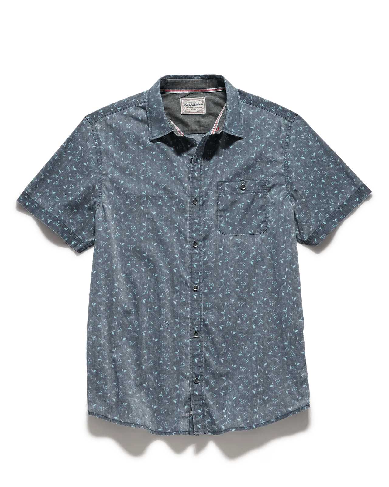 ASHLAND LEAF PRINT VINTAGE SOFT SHIRT