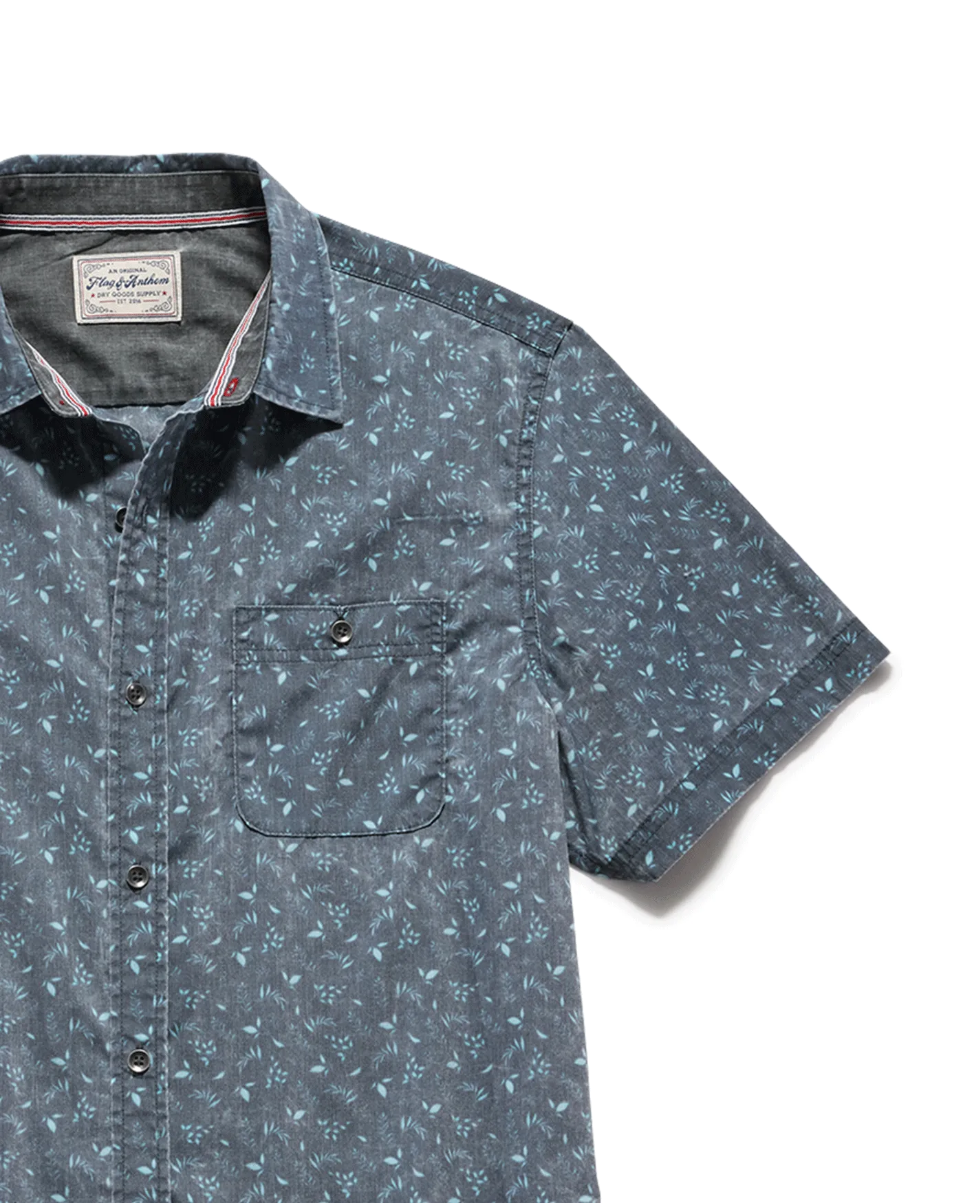 ASHLAND LEAF PRINT VINTAGE SOFT SHIRT