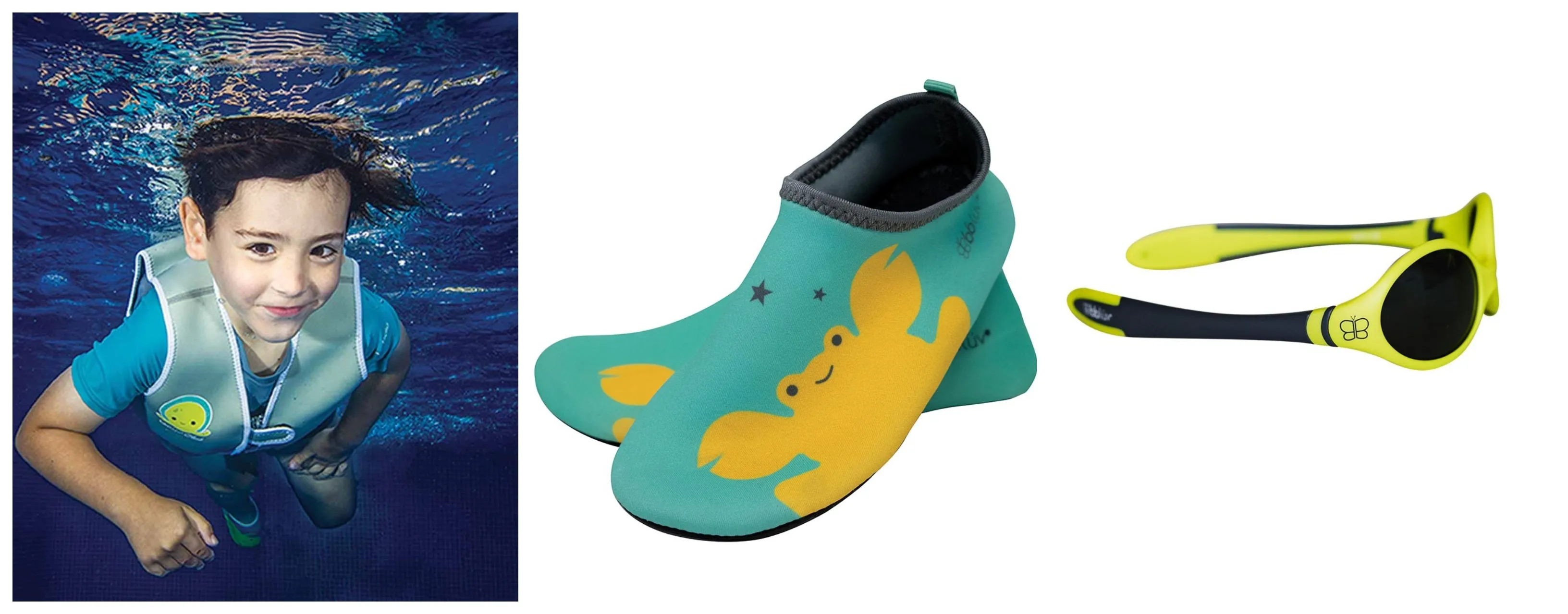 bbluv - Beach & Water Ready package (Swim West   Water Shoes   Sunglasses)