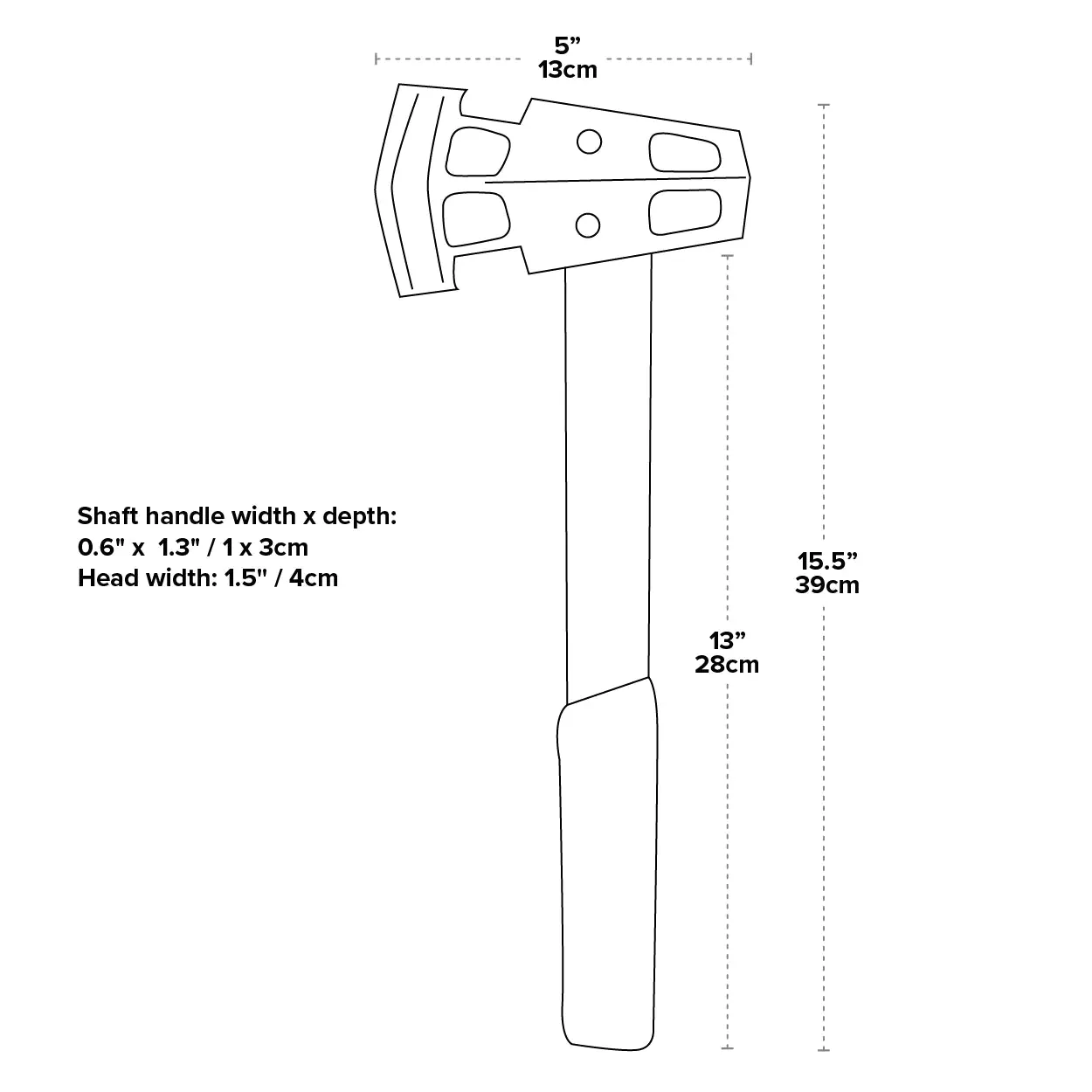 BIG AGNES Stake Hammer/Hatchet