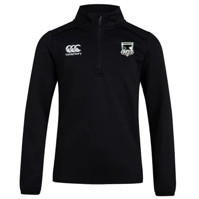 Birmingham Steel Rugby Club 1/4 Zip Mid Layer Training Top by Canterbury
