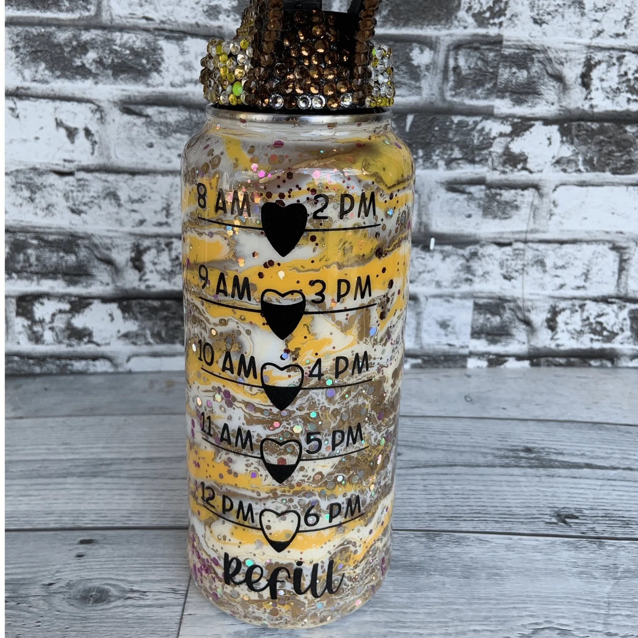 Black Girl Magic Water Bottle