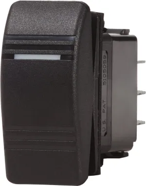 Blue Sea Contura Switch SPST Black - OFF-ON 8282