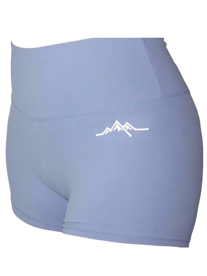 Booty Scrunch Shorts - Gray