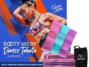 Booty Werk DVD Includes Booty Bands (Pastel Colors)