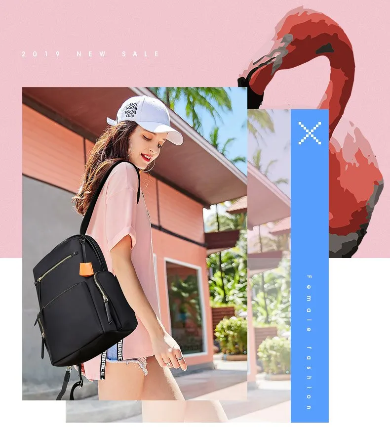 BOPAI™ Water-resistant 14inch Laptop Backpack (Fashion Line)-A0007