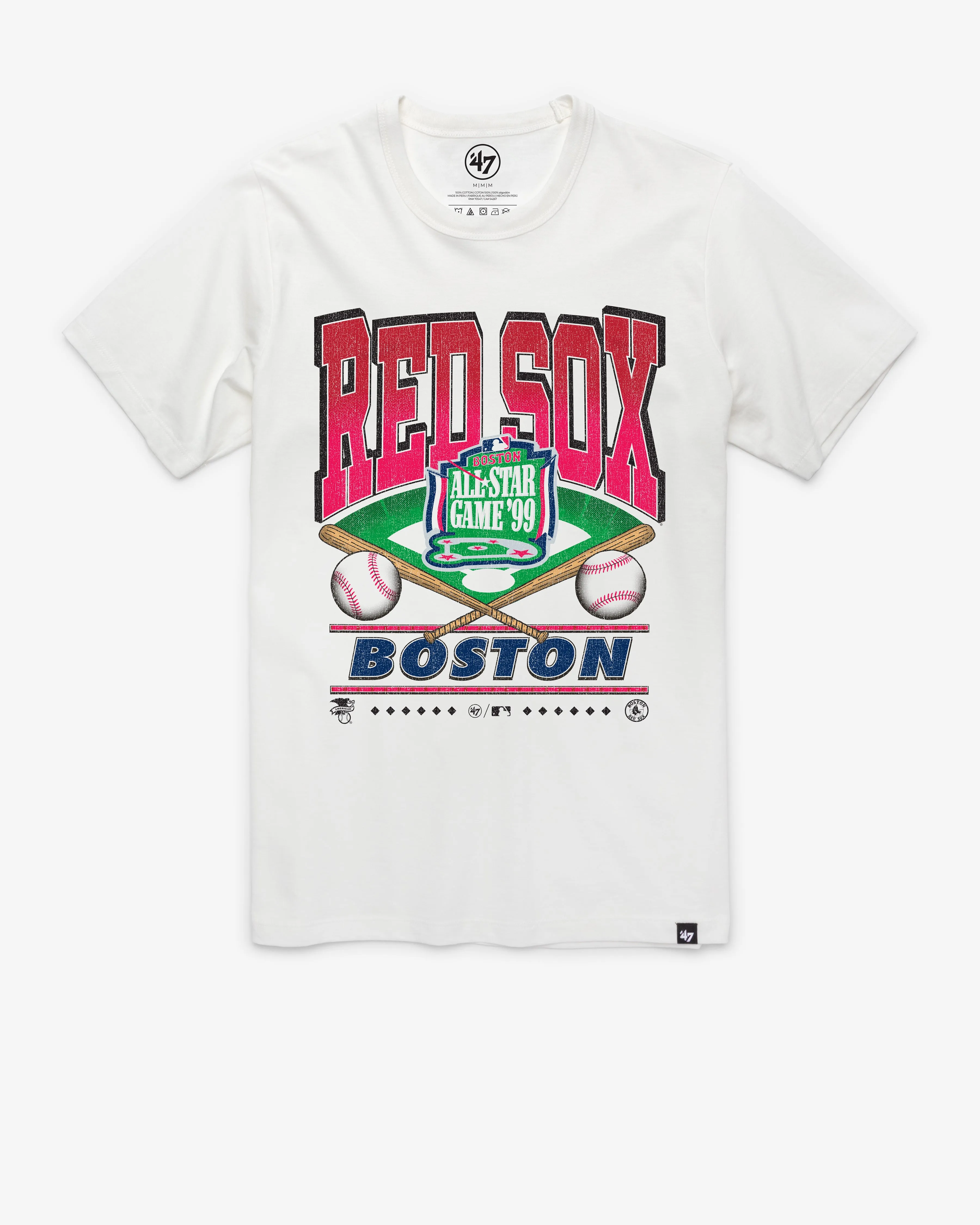 BOSTON RED SOX STRAIGHT SHOT '47 FRANKLIN TEE