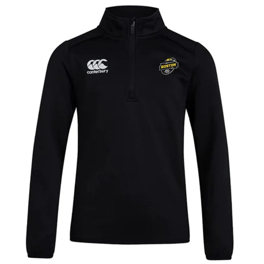 Boston RFC Club 1/4 Zip Mid Layer Training Top by Canterbury
