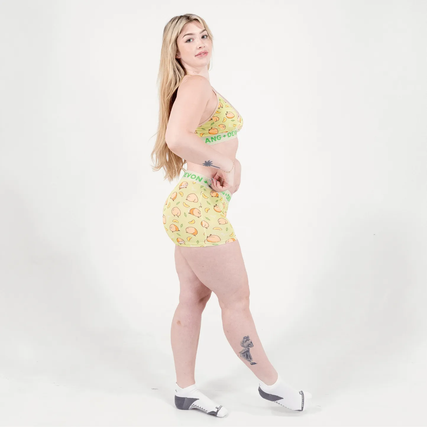 Bria 2.0 Boyshort - Fruity Booty Peaches