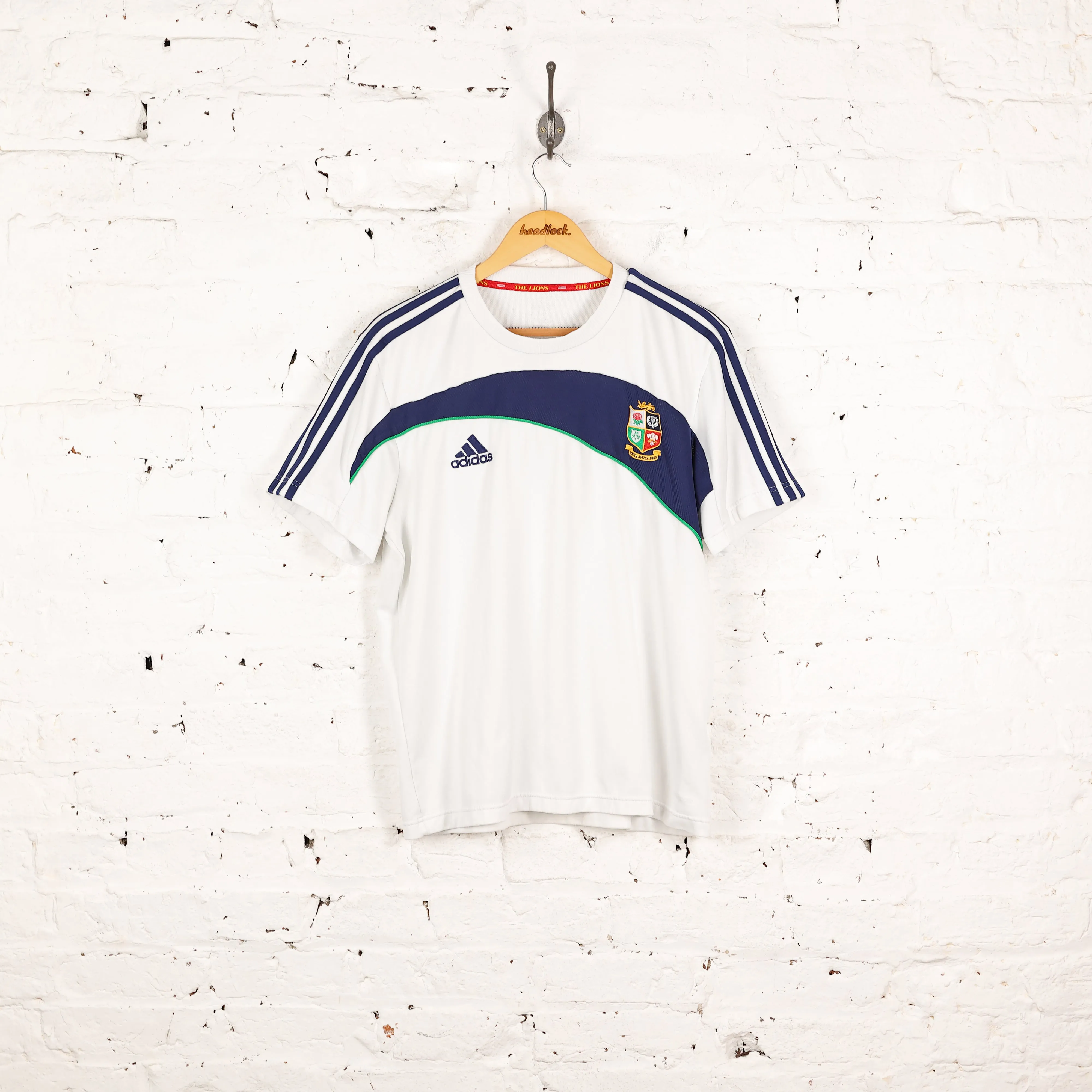 British and Irish Lions 2009 Tour Training Top Shirt - White - L
