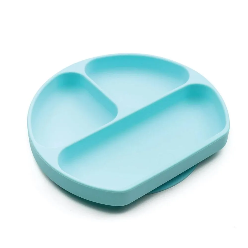 Bumkins Silicone Grip Dish (Blue)