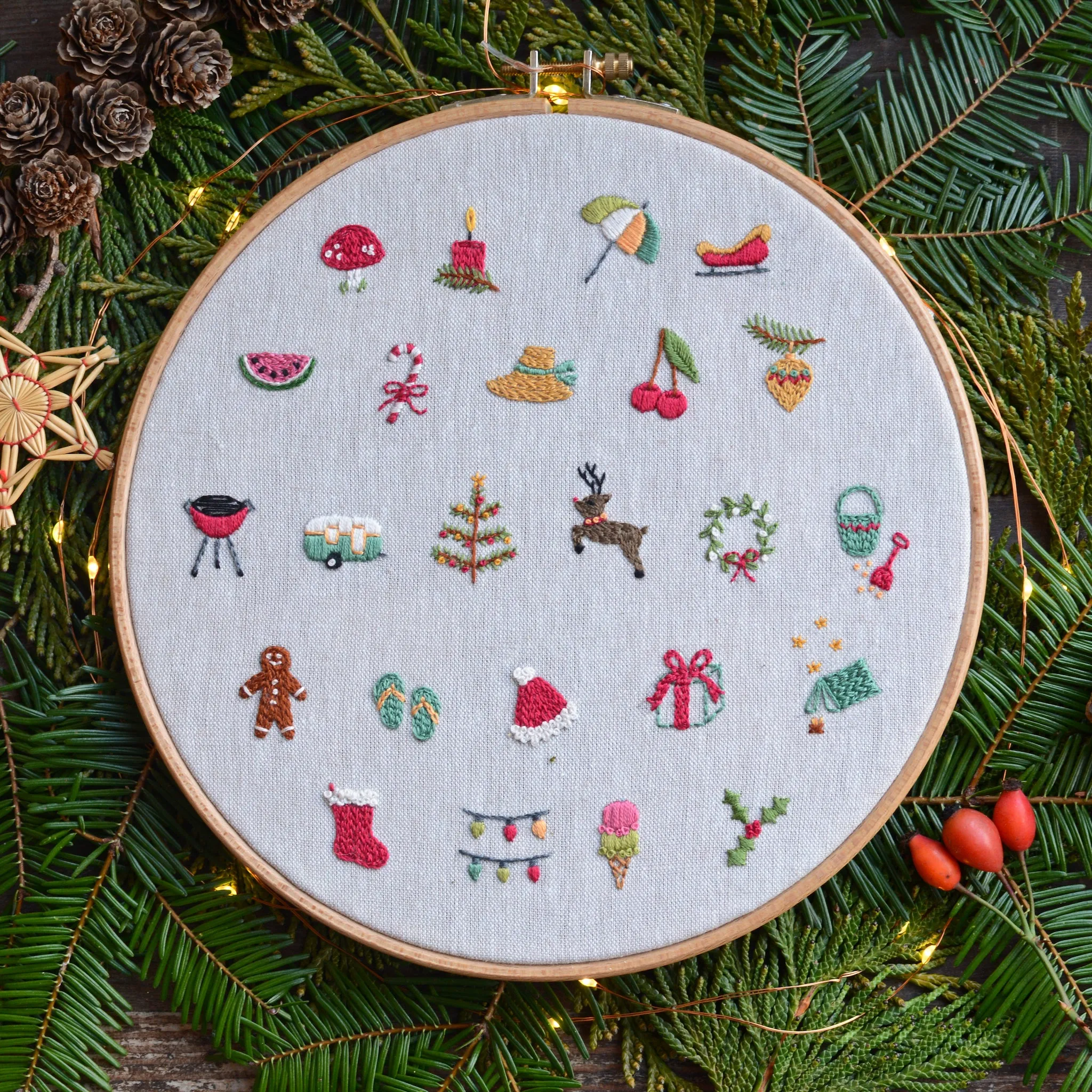 BUNDLE Christmas Embroidery Patterns