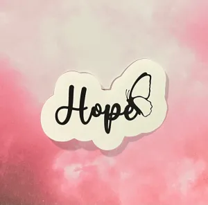 Butterfly Hope Sticker