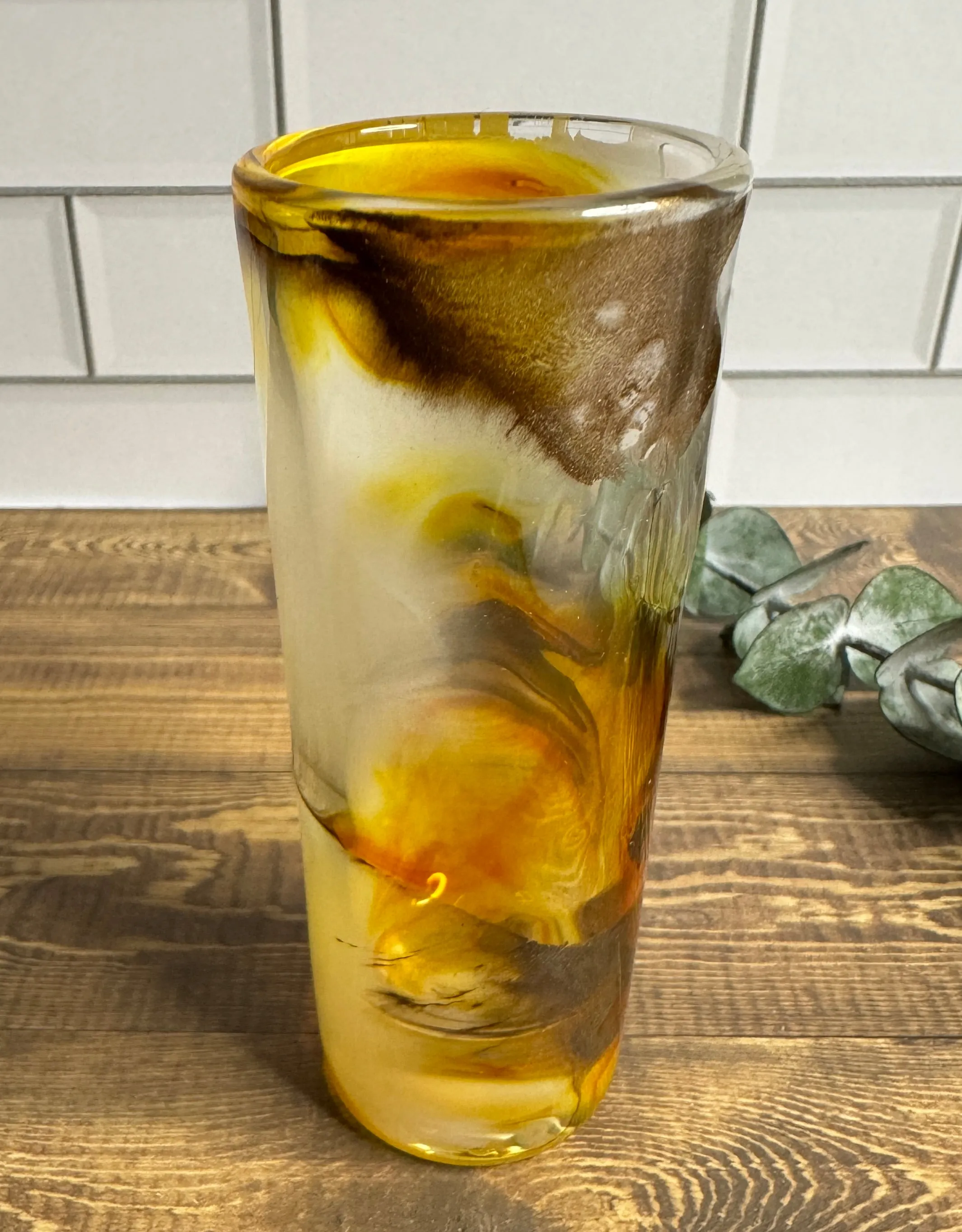 Butterscotch Shot Glass Tall