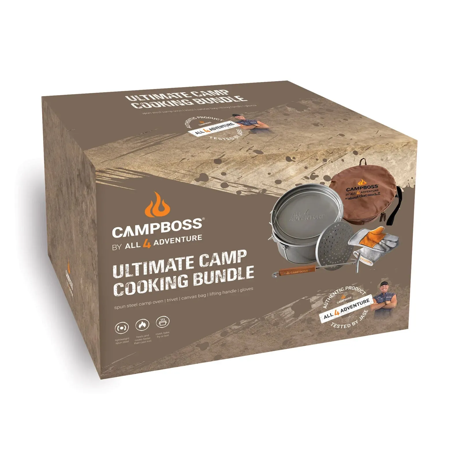 CAMPBOSS - Ultimate Camp Cooking Bundle