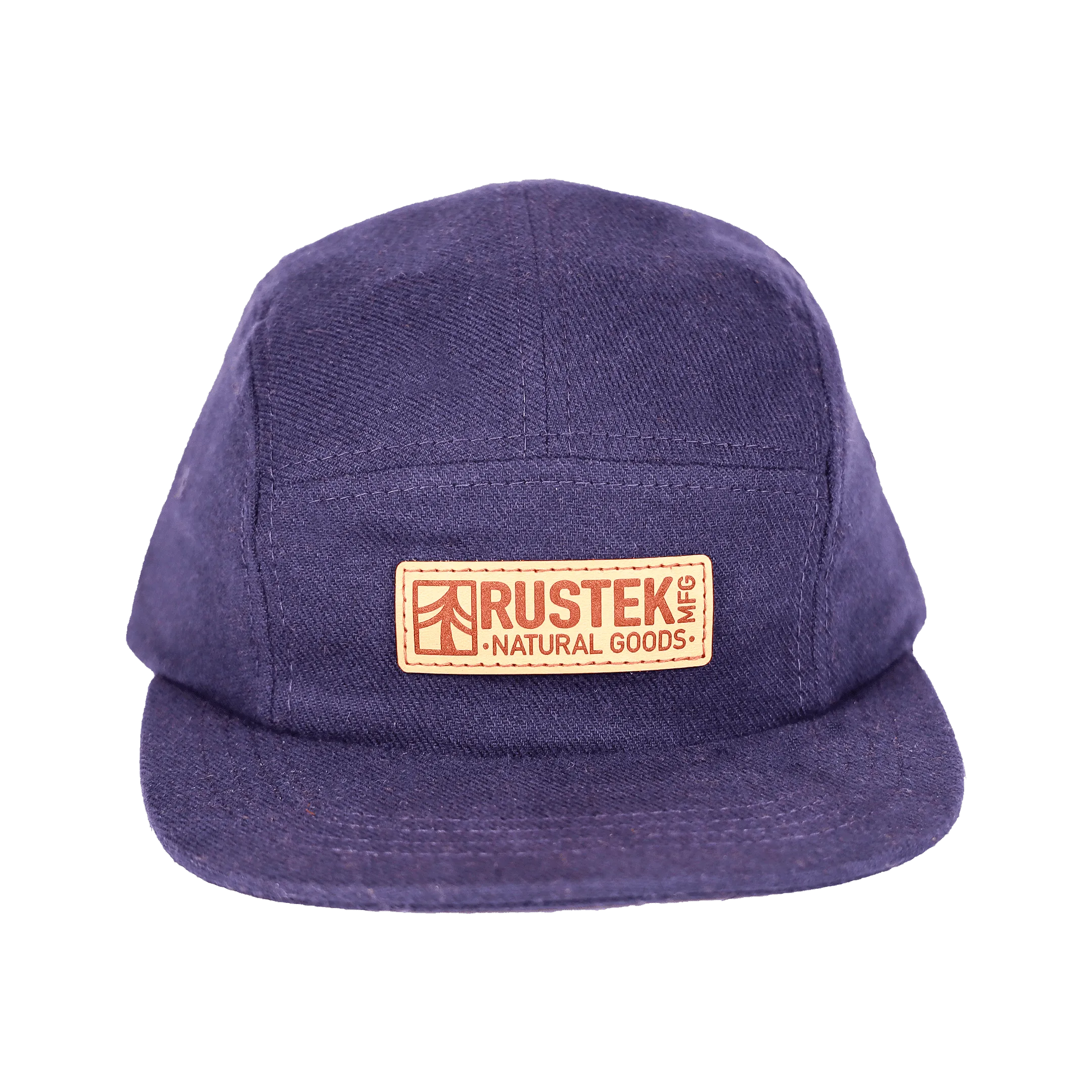 Canby Brushed Cotton Camp Cap | Blue