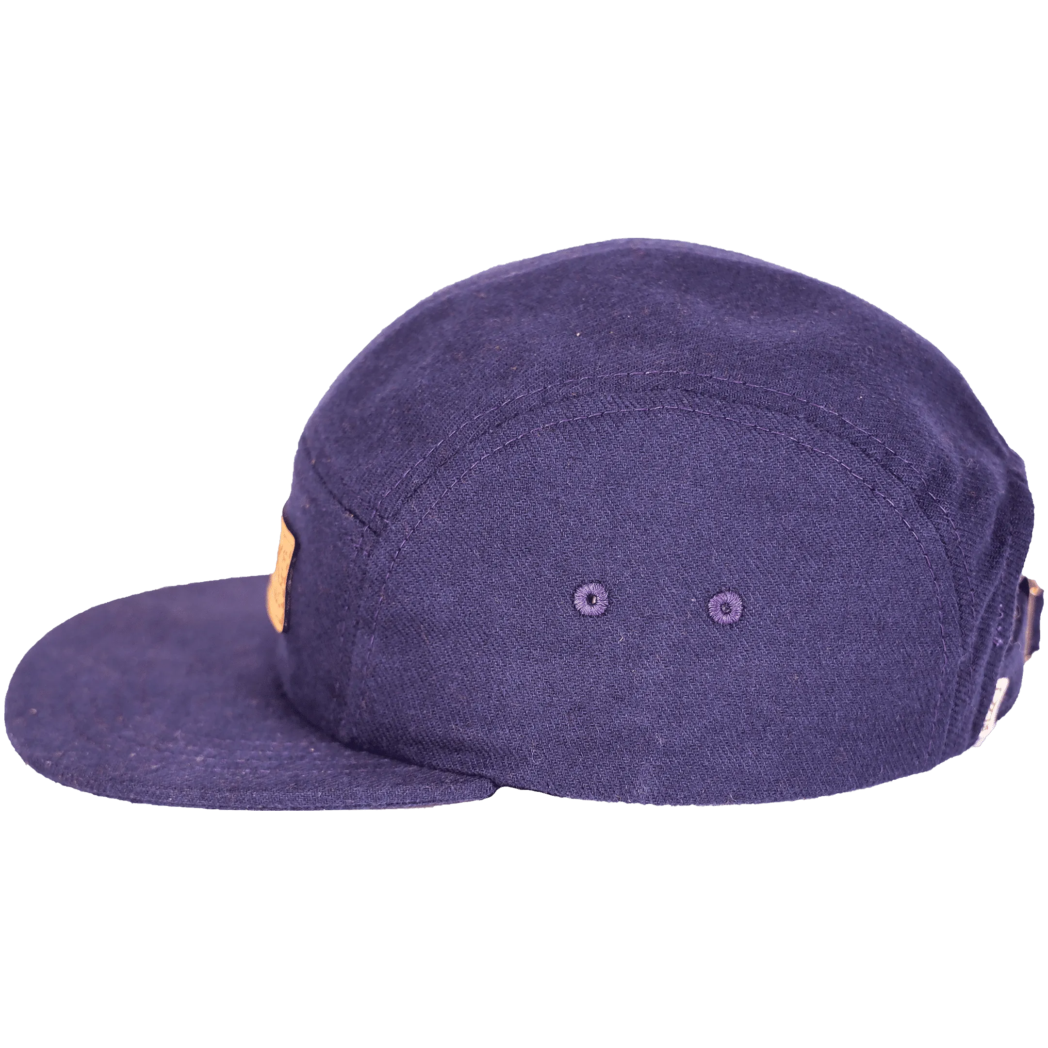 Canby Brushed Cotton Camp Cap | Blue