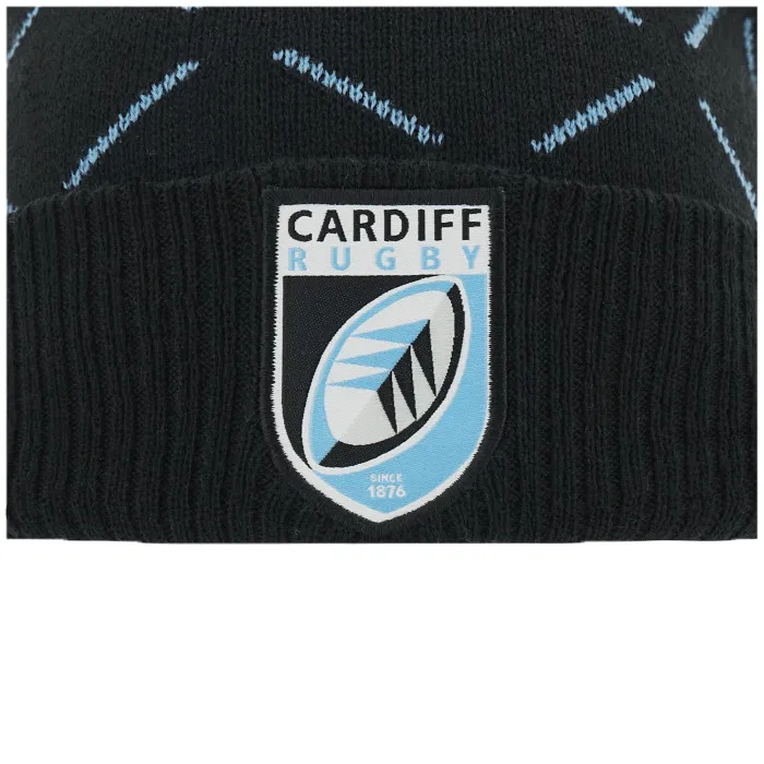 Cardiff Blues Pom Pom Beanie 23/24 by Macron