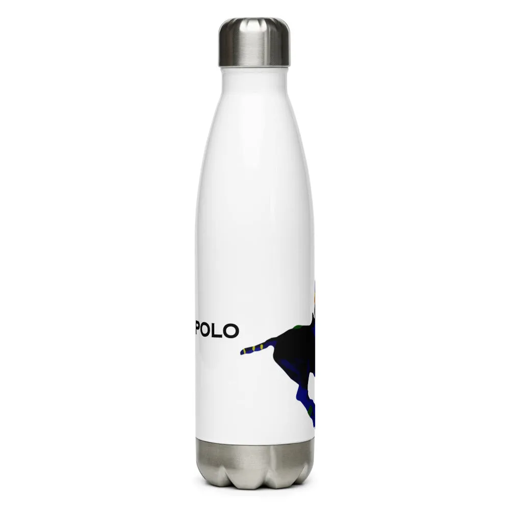 Carib Pony Polo Stainless Steel Water Bottle