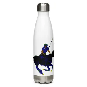 Carib Pony Polo Stainless Steel Water Bottle
