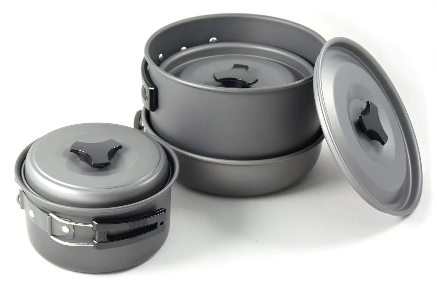 Chinook Trekker Hard Anodized 7-Piece Cookset