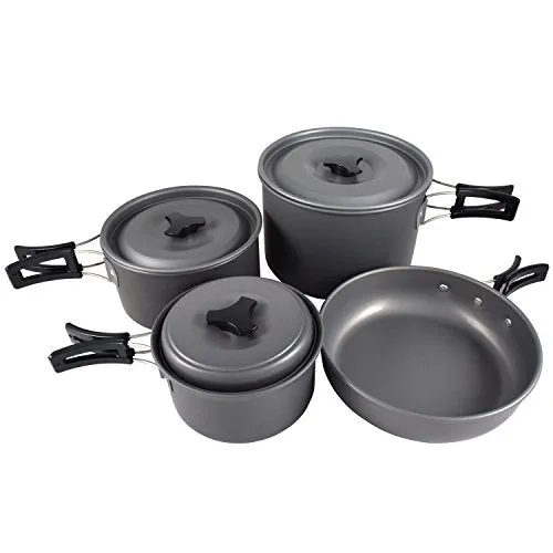 Chinook Trekker Hard Anodized 7-Piece Cookset