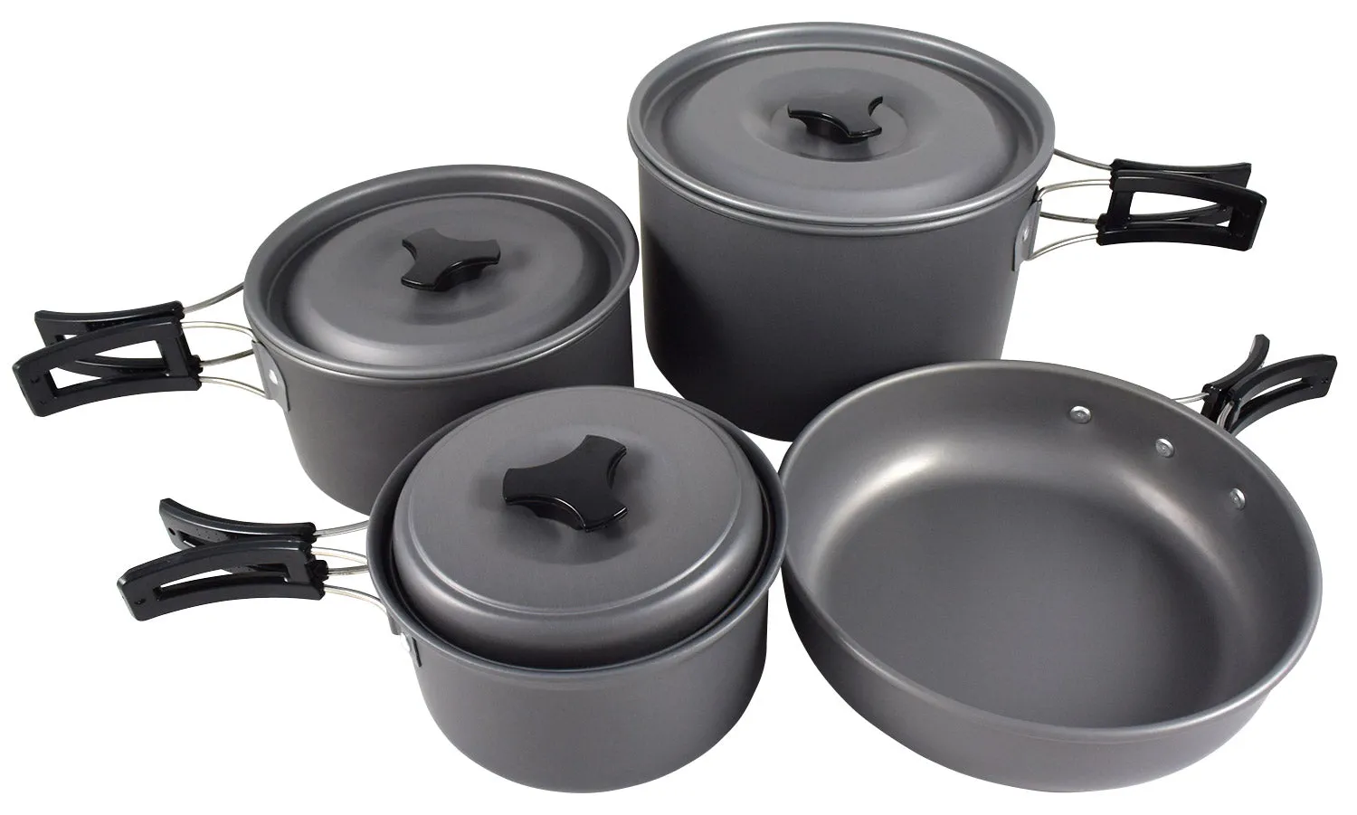 Chinook Trekker Hard Anodized 7-Piece Cookset