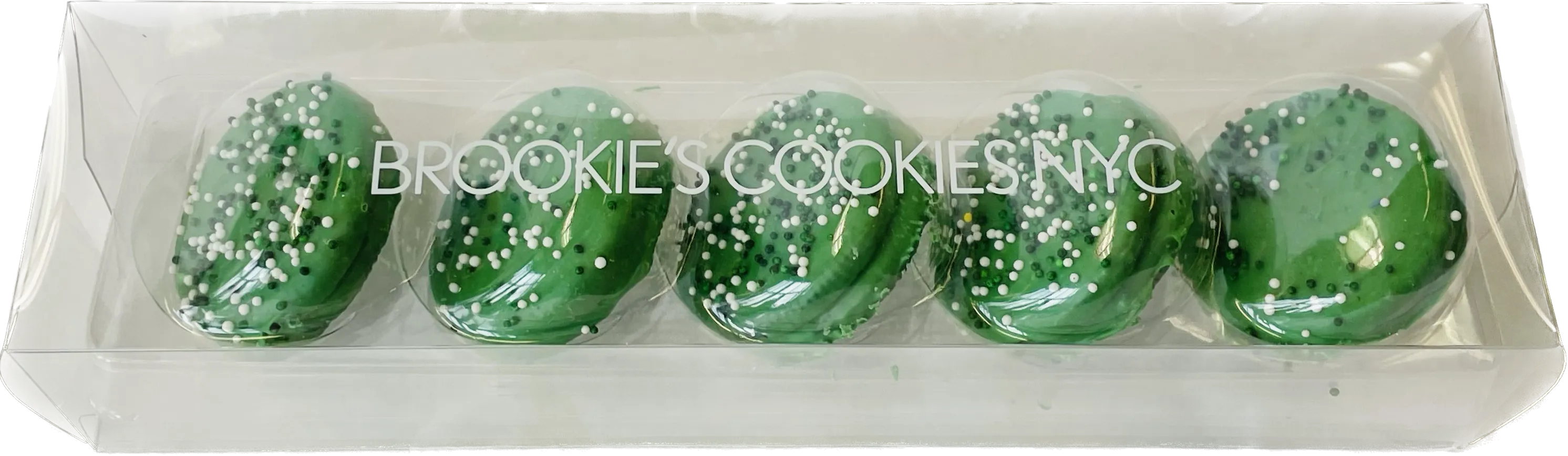 Chocolate Covered Oreos with Camp Colors