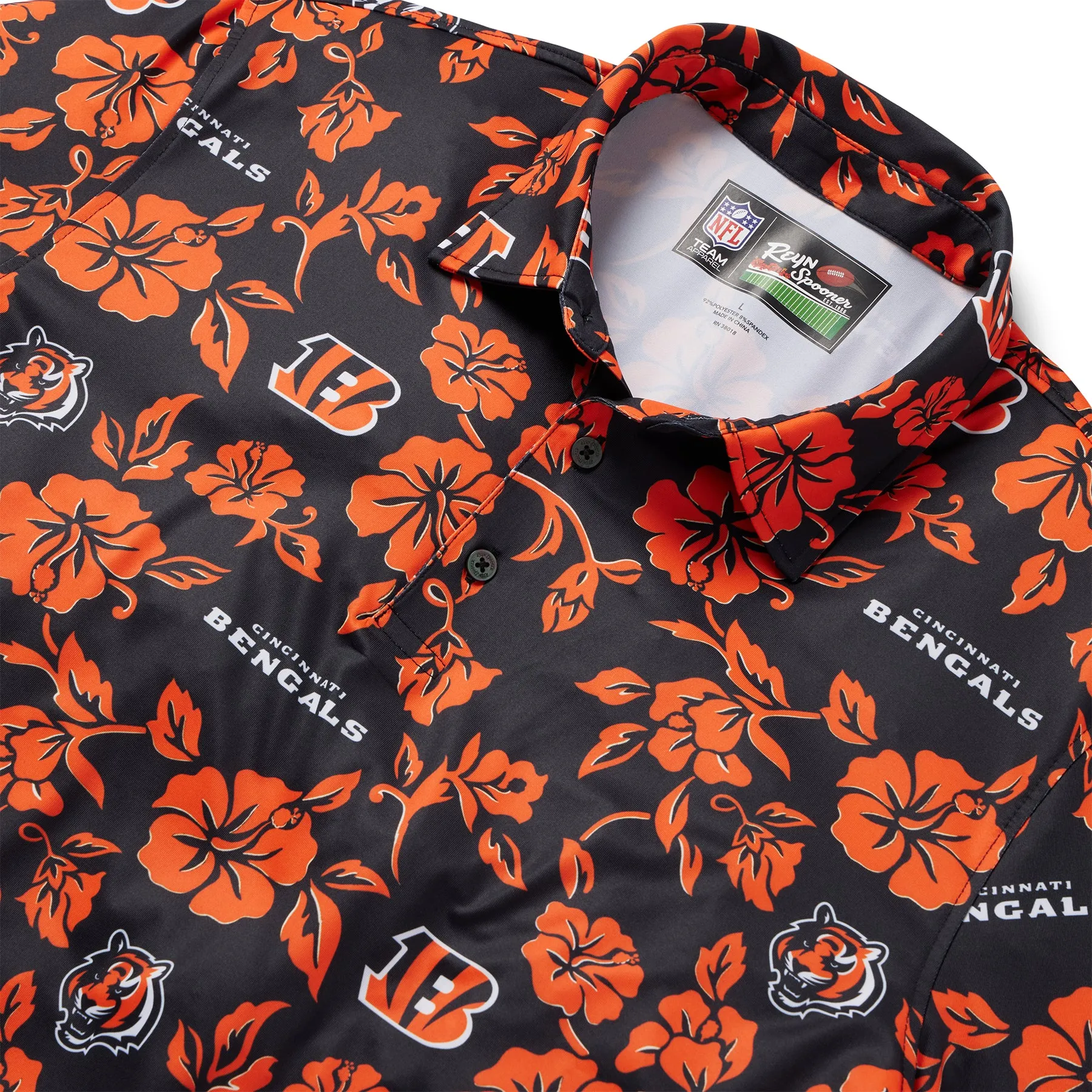 CINCINNATI BENGALS PUA PERFORMANCE POLO
