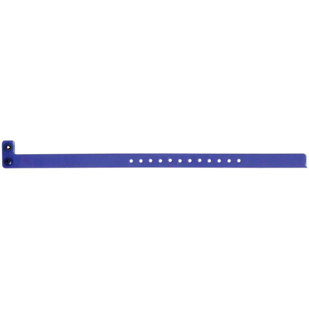 ClearImage® Vinyl Wristbands 1/2" Snap Closure 130P (500/Box)
