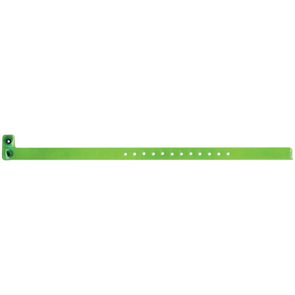 ClearImage® Vinyl Wristbands 1/2" Snap Closure 130P (500/Box)
