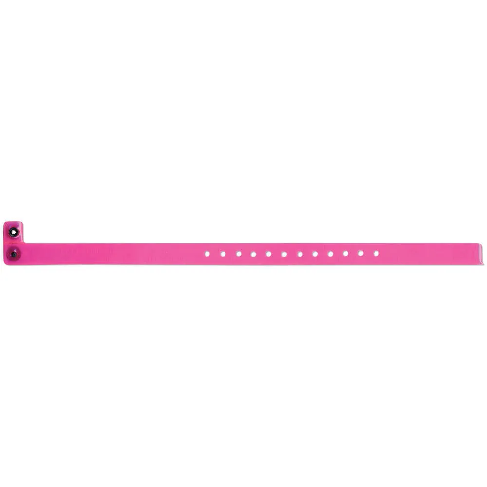 ClearImage® Vinyl Wristbands 1/2" Snap Closure 130P (500/Box)