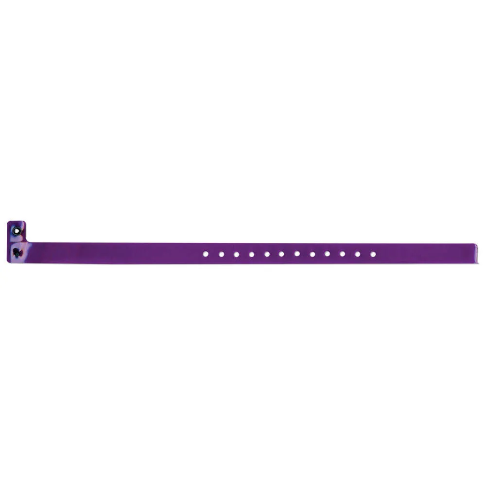 ClearImage® Vinyl Wristbands 1/2" Snap Closure 130P (500/Box)
